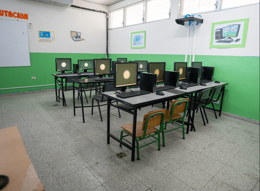 Centro educativo beneficiario